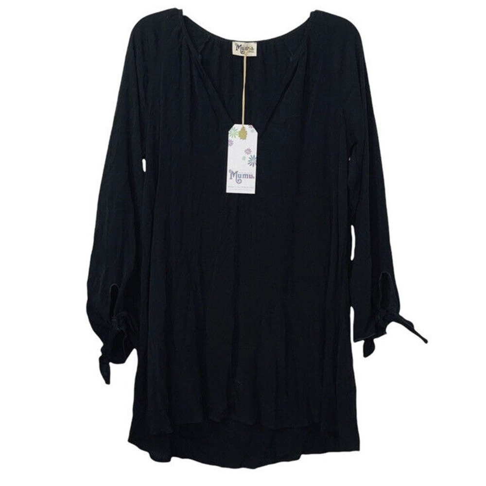 Show Me Your Mumu Astrid Tunic Black Size XS